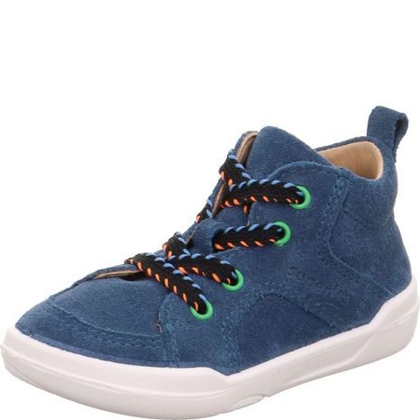 TENISI BAREFOOT PENTRU BĂIEȚI SUPERFREE BLUE/GREEN SUPERFIT 1-000539-8030