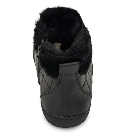 DÁMSKÉ BAREFOOT ZIMNÍ BOTY ZORA DARK BLACK, PROTETIKA, TMAVĚ ČERNÁ