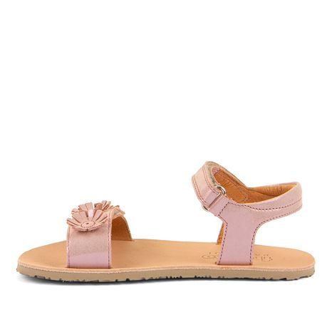 DIEVČENSKÉ BAREFOOT SANDÁLE FLEXY FLOWERS PINK SHINE FRODDO G3150289-1