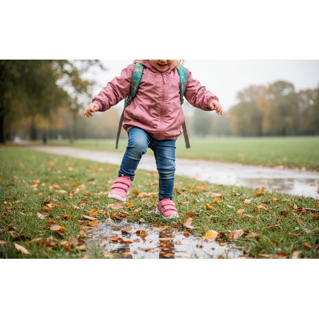 DÍVČÍ CELOROČNÍ OBUV BREEZE, SUPERFIT,1-000365-5520, RŮŽOVÁ