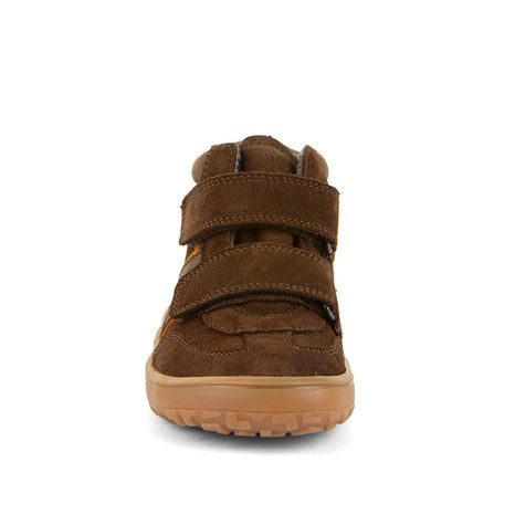 DETSKÉ CELOROČNÉ ČLENKOVÉ BAREFOOT TOPÁNKY F-MOTION TEX DARK BROWN FRODDO G3110285-3