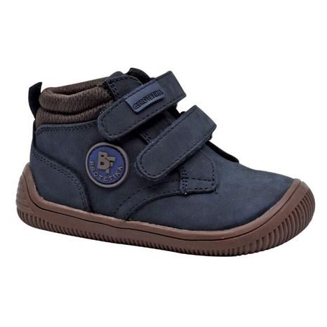 Încălțăminte pentru băieți pentru toate anotimpurile Barefoot TENDO NAVY, proteză, albastru închis