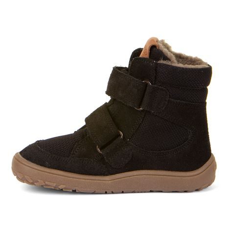 DĚTSKÉ ZIMNÍ BAREFOOT BOTY TEX WINTER BLACK, FRODDO, G3160233-4, ČERNÁ