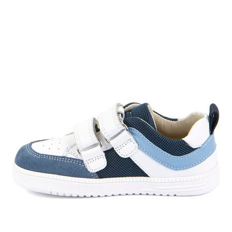 CHLAPČENSKÉ BAREFOOT TEXTILNÉ TENISKY LOOP BLUE/WHITE FRODDO G3130282