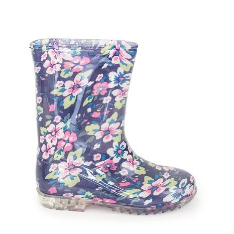 CIZME DE CAUCIUC PENTRU COPII - IMPRIMEU CU FLORI, PIDILIDI, PL0033-04, FETIȚĂ