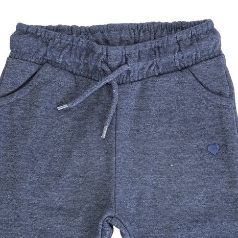 PANTALONI DE TRENING PENTRU FETE, MINOTI, 6EMBJOG 10, ALBASTRU