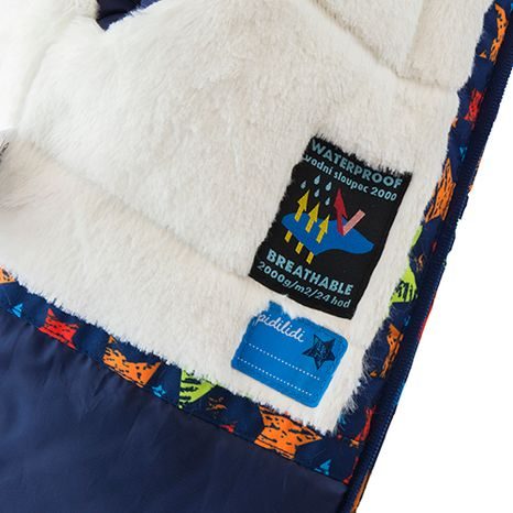 BUNDA ZIMNÍ CHLAPECKÁ S KOŽÍŠKEM, PIDILIDI, PD1081-02, KLUK