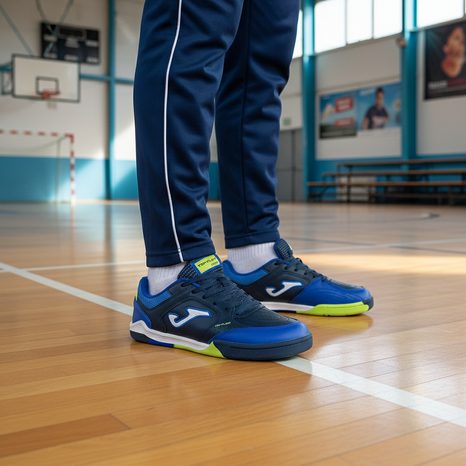 DETSKÉ BAREFOOT SÁLOVÉ TOPÁNKY TOP FLEX JUNIOR BFTJS2603IN NAVY BLUE JOMA