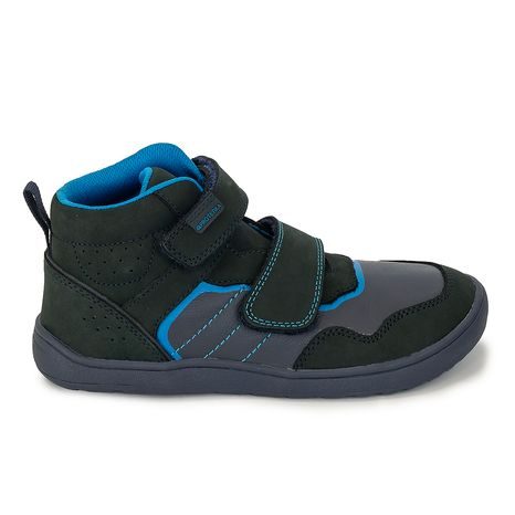 Chlapčenská celoročná obuv Barefoot HARDY DENIM, Protetika, tmavomodrá