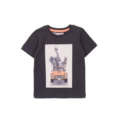 TRICOU CU MÂNECĂ SCURTĂ PENTRU BĂIEȚI, MINOTI, ÎNTR-ADEVĂR 7, GRI