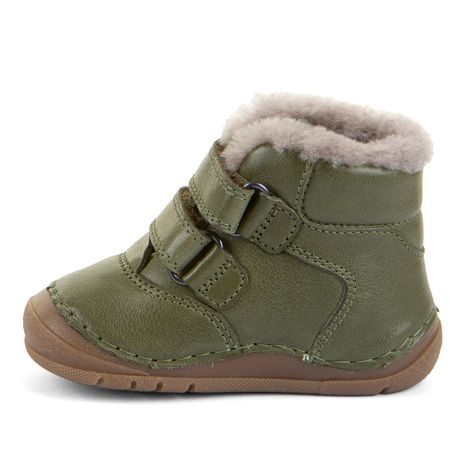 CIZME DE IARNĂ PENTRU COPII FLEXIBLE PAIX UP WINTER OLIVE FRODDO G2110143-22