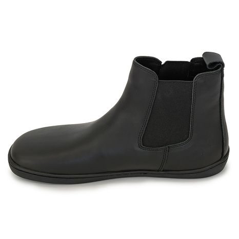 DÁMSKÉ BAREFOOT ZIMNÍ BOTY DEBORA DARK BLACK, PROTETIKA, TMAVĚ ČERNÁ