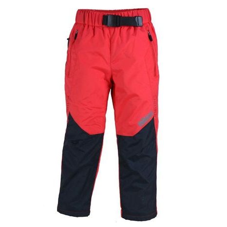 nohavice športové s fleezom outdoorové, Pidilidi, PD1028-08, červená