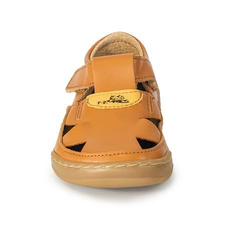 DETSKÉ SANDÁLE BAREFOOT PEGRES, SBF51 BROWN