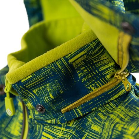 BUNDA SOFTSHELLOVÁ CHLAPECKÁ S KAPUCÍ, PIDILIDI, PD1089-04, KLUK