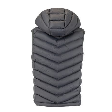 DĚTSKÁ VESTA EXTRA LEHKÁ PŘECHODOVÁ NYLONOVÁ TEPA, PIDILIDI, PD1155-09, ŠEDÁ