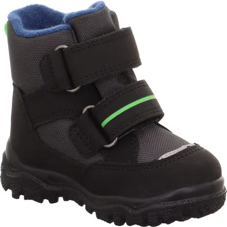 CHLAPČENSKÉ ZIMNÉ TOPÁNKY HUSKY1 BLACK/BLUE SUPERFIT 1-006045-0010
