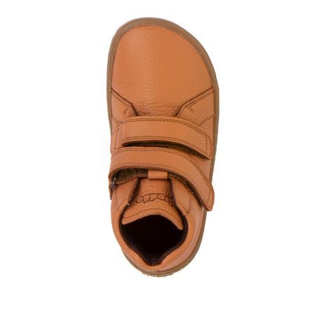 DĚTSKÉ KOTNÍKOVÉ BAREFOOT BOTY AUTUMN COGNAC FRODDO G3110263-2