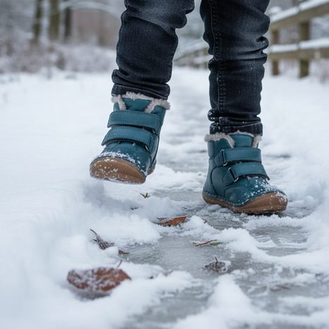 CHLAPECKÉ ZIMNÍ BOTY FLEXIBLE PAIX UP WINTER DARK DENIM FRODDO G2110143-21