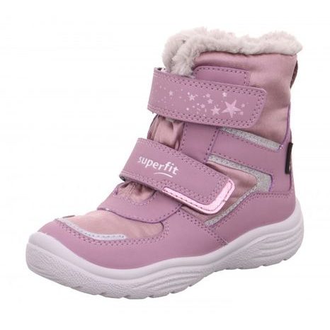 dívčí zimní boty CRYSTAL GTX, Superfit, 1-009098-8510, růžová