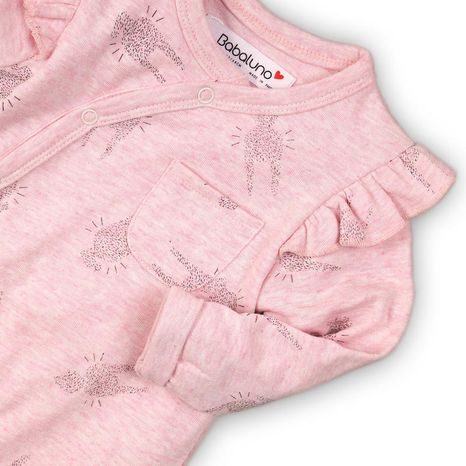 CSECSEMŐ PAMUT KEZESLÁBAS, MINOTI, CROWN 6, RÓZSASZÍN