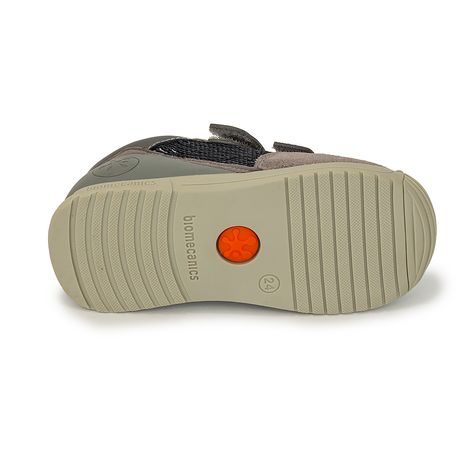 DÍVČÍ CELOROČNÍ BOTY, BIOMECANISC, 241104-A213, ŠEDÁ