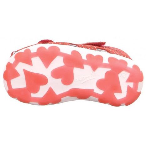 DIEVČENSKÉ SANDÁLE FANNY, SUPERFIT, 0-609041-5000, ČERVENÁ