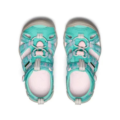 DÍVČÍ SANDÁLY KEEN SEACAMP II CNX BRIGHT AQUA/GIGGLE PINK