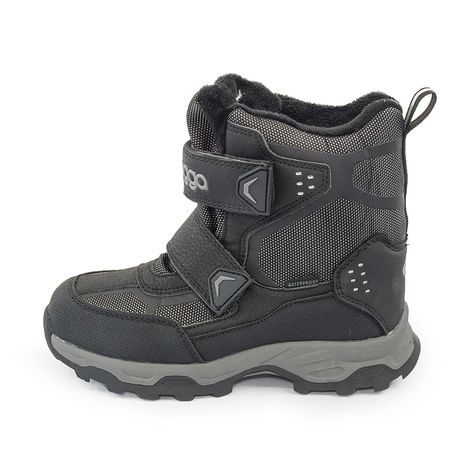 DĚTSKÉ ZIMNÍ BOTY WALE, BUGGA, B00169-10, ČERNÁ