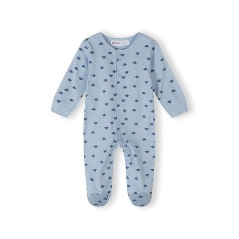 KOJENECKÝ OVERAL 3PACK MINOTI 28BABYPACK25 MODRÁ