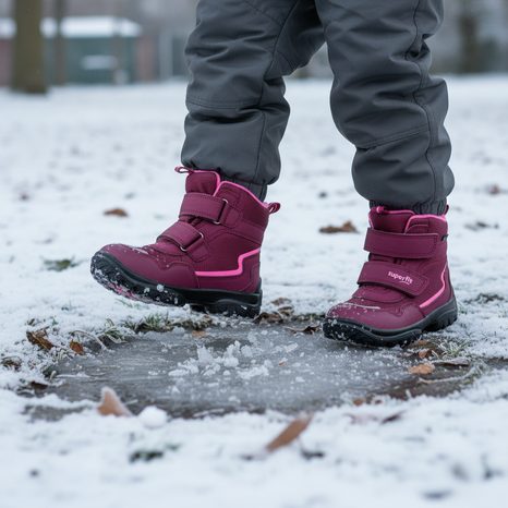 DÍVČÍ ZIMNÍ BOTY SNOWCAT GTX, SUPERFIT, 1-000024-5000, FUCHSIA