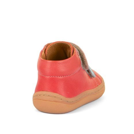 DÍVČÍ BAREFOOT TENISKY FIRST STEP CORAL FRODDO G2130342-21 ČERVENÁ
