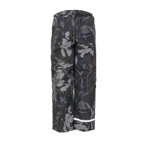 KALHOTY SPORTOVNÍ CHLAPECKÉ PODŠITÉ FLEEZEM OUTDOOROVÉ, PIDILIDI, PD1075-23, CAMO