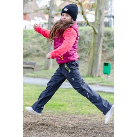 KALHOTY DĚTSKÉ SOFTSHELLOVÉ  OUTDOOROVÉ, PIDILIDI, PD1109-09, ŠEDÁ