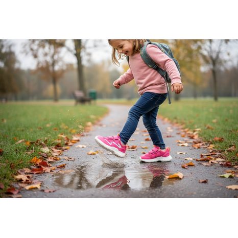 DIEVČENSKÁ CELOROČNÁ OBUV RUSH, SUPERFIT, 1-006206-5520, RUŽOVÁ