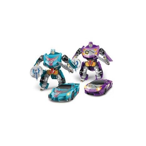 AUTOROBOT S MEČOM 15 CM ŠPORTOVÉ AUTO, WIKY VEHICLES, W021557