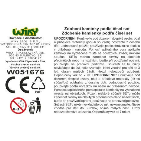 NEBULOUS STARS STRASSZOS DEKORÁCIÓK SZÁMOK SZERINT KÉSZLET, NEBULOUS STARS, W051676