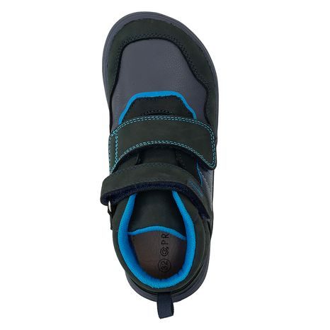 CHLAPECKÉ CELOROČNÍ BOTY BAREFOOT HARDY DENIM, PROTETIKA, TMAVĚ MODRÁ