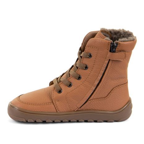 DETSKÉ ZIMNÉ BAREFOOT TOPÁNKY UP TEX CORE COGNAC FRODDO G3160260-2