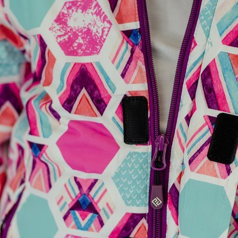 DÍVČÍ BUNDA LYŽAŘSKÁ ZIMNÍ SOLA PIDILIDI, PD1150-01