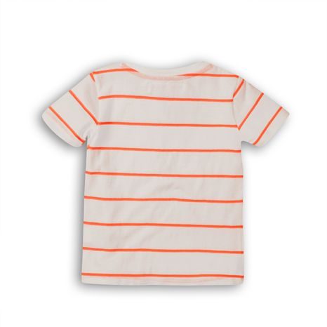 TRICOU PENTRU BĂIEȚI, CU MÂNECĂ SCURTĂ, MINOTI, CRAB 1, ALB