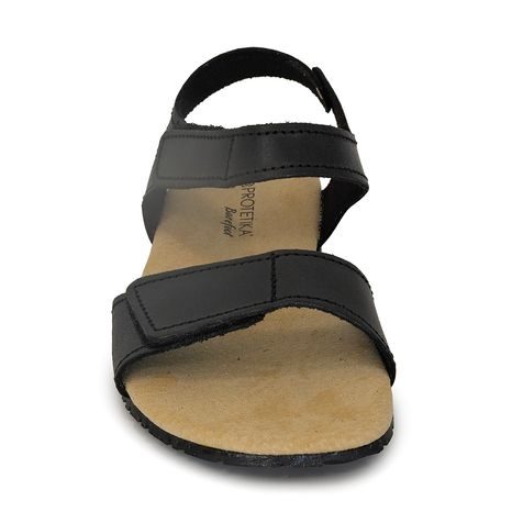 DÁMSKÉ BAREFOOT SANDÁLY PROTETIKA T201 BELITA 62 ČERNÁ MATNÁ