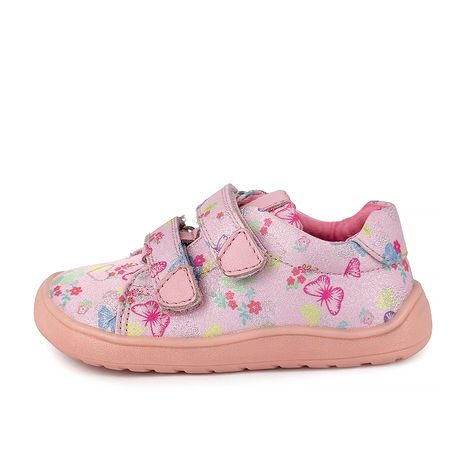 DIEVČENSKÉ BAREFOOT TENISKY KORO BUTTERFLY PROTETIKA MOTÝLIKY RUŽOVÉ