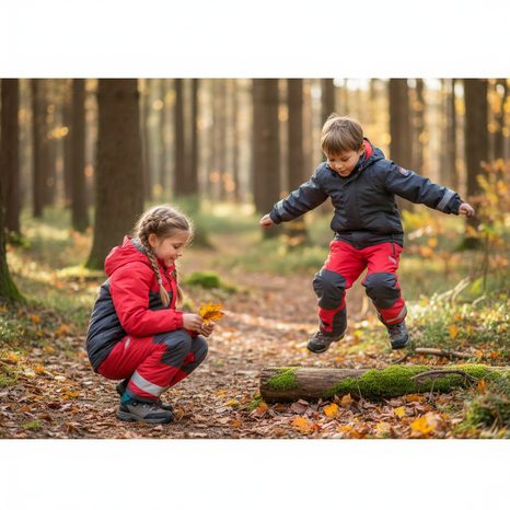 KALHOTY SPORTOVNÍ OUTDOOROVÉ, PODŠITÉ FLEEZOVOU PODŠÍVKOU, PIDILIDI, PD1121-08, ČERVENÁ