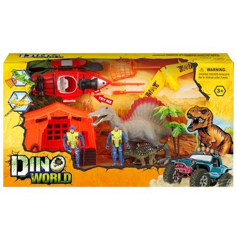 Set de dinozauri cu figurine și efecte, Wiky, W014209