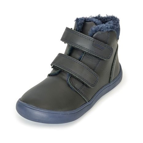 FIÚK TÉLI CSIZMA BAREFOOT DENY BLACK, PROTETIKA, FEKETE