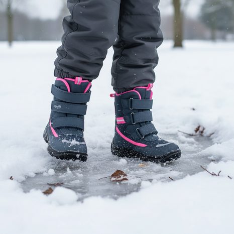 LÁNYOK TÉLI CSIZMA SNOWCAT GTX, SUPERFIT, 1-000023-8010, RÓZSASZÍN