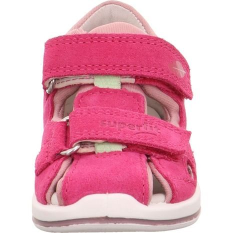 DÍVČÍ SANDÁLY BOOMERANG PINK/PINK SUPERFIT 1-000869-5500 RŮŽOVÁ