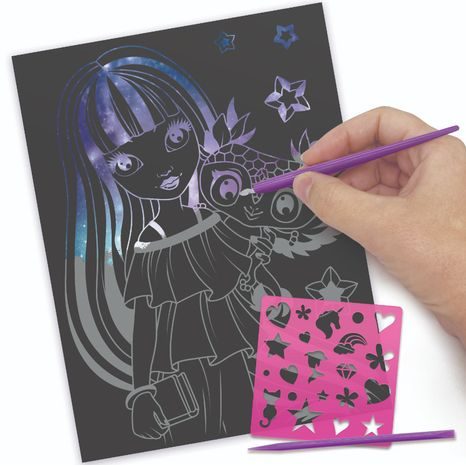 NEBULOUS STARS SEŠKRABÁVACÍ SET 5 DESTIČEK, NEBULOUS STARS, W051670