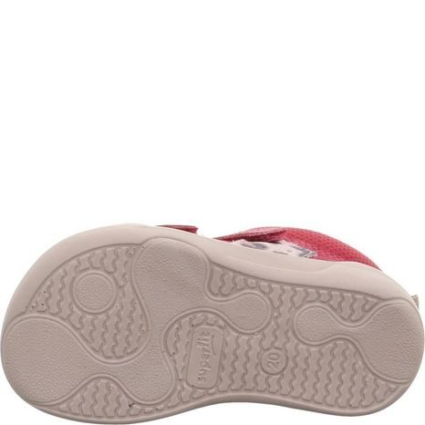 DÍVČÍ BAREFIT VYŠŠÍ TENISKY SUPERFIT SUPERFREE RED 1-000543-5540